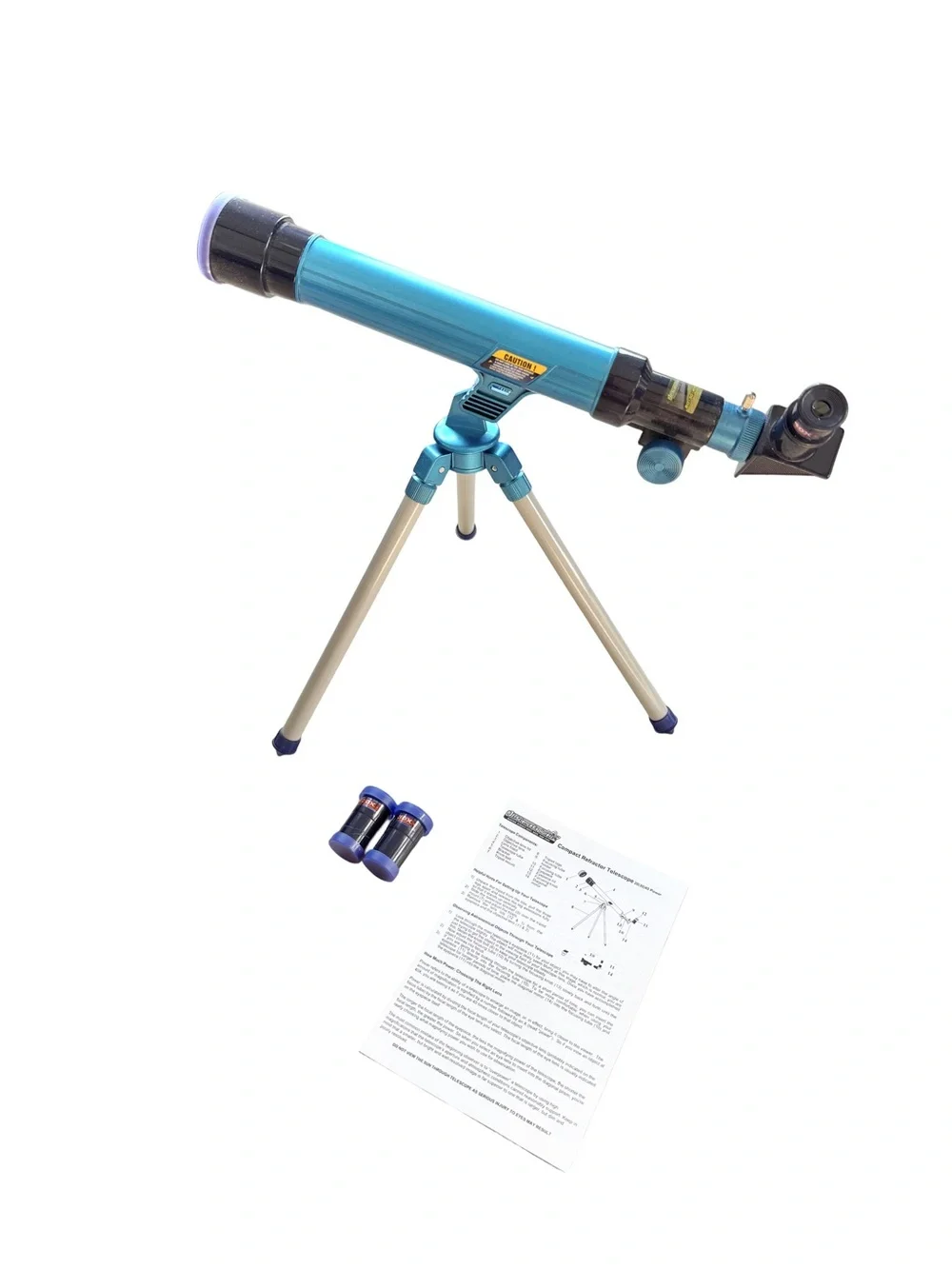 Jr. Science Explorer Telescope 20x 30x 40x Magnification Tripod Age 10 STEM Toys